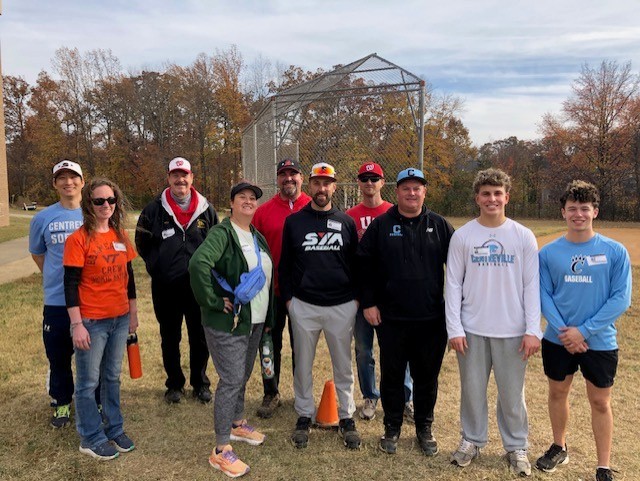 Little league coaches at union mill elementary school