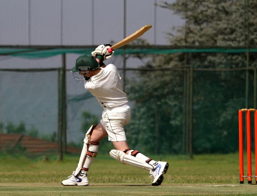 recreational cricket player