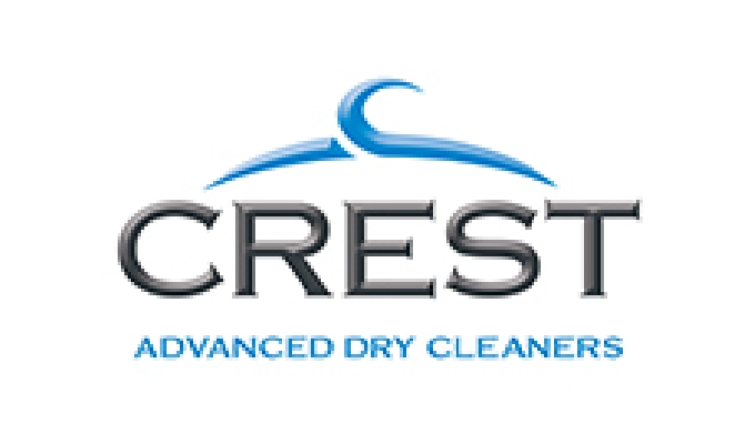 Crest Advance Dry Cleaners Logo