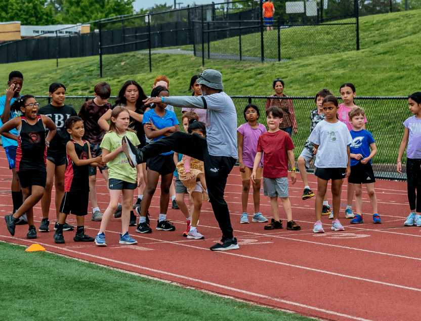 SYA Track and Field volunteer