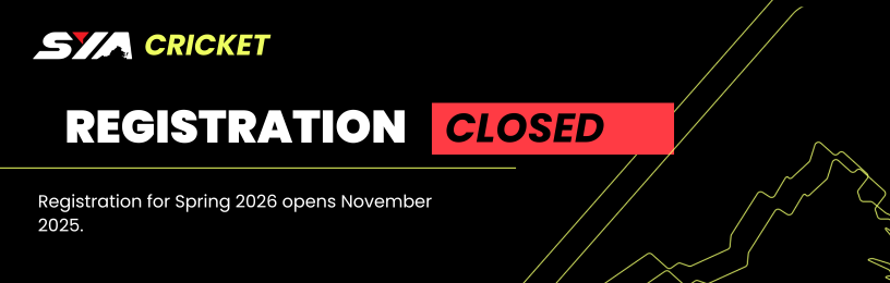 sya cricket registration is closed
