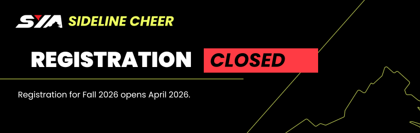 sideline cheer fall 2025 is closed